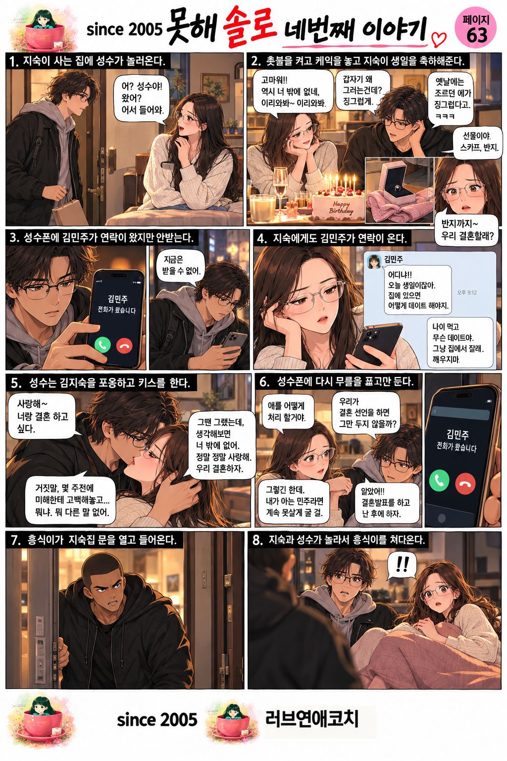 못해솔로 네번째 이야기 63화